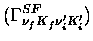 $\displaystyle (\Gamma ^{SF}_{\nu _f K_f \nu _i' K_i'})$