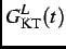 $\displaystyle G^{L}_{\rm KT}(t)$